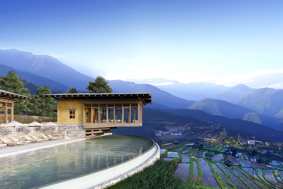 Luxe Digital travel Bhutan Six Senses hotel 2018
