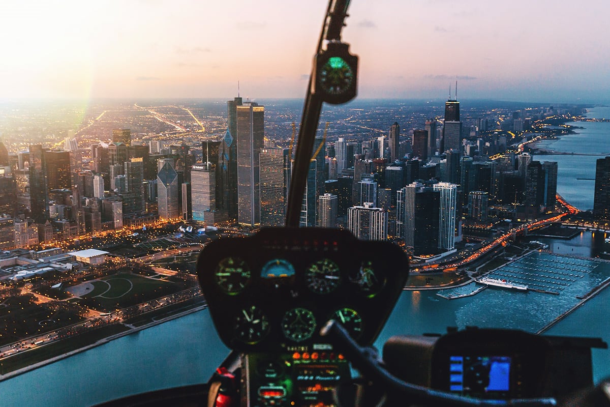 Luxe Digital travel luxury helicopter charter Philadelphia