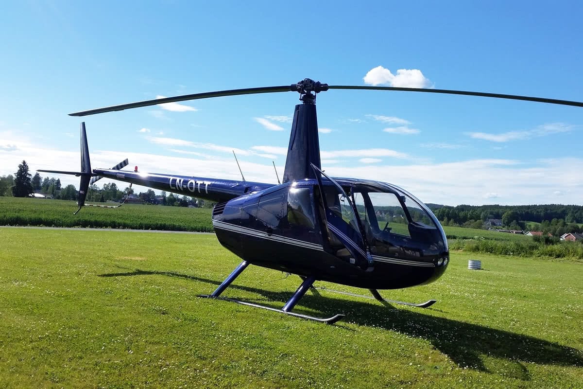 Luxe Digital travel ultra-luxury Robinson R44 Raven II Wings Air helicopter