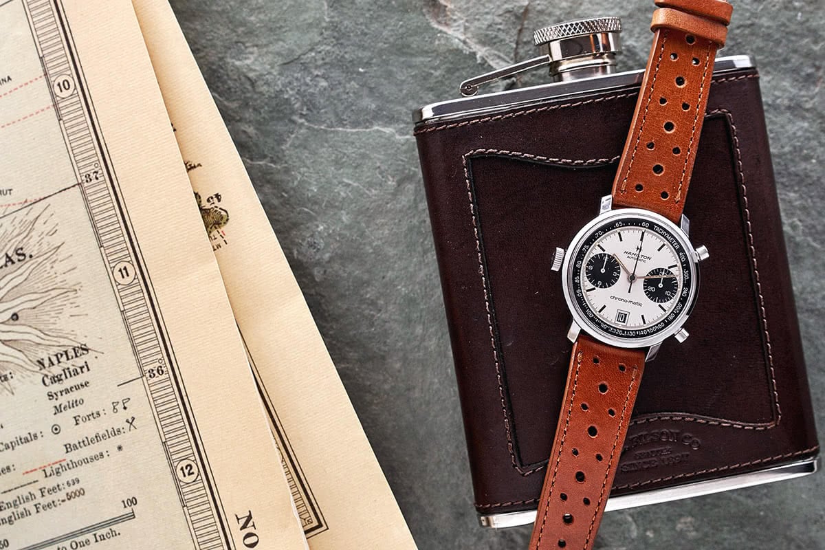 Luxe Digital luxury watch Hodinkee Hamilton Chrono-matic