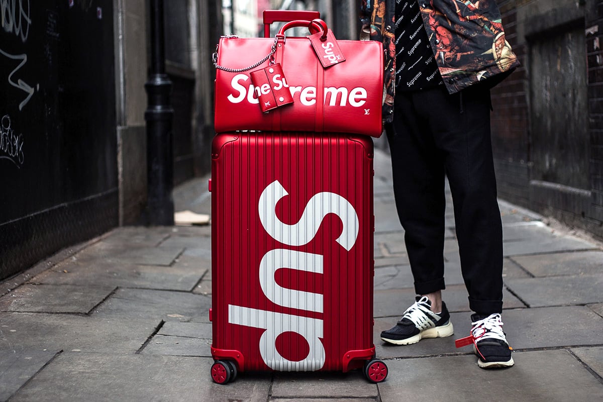 Luxe Digital Marketing to Millennials - Supreme x Rimowa 2018