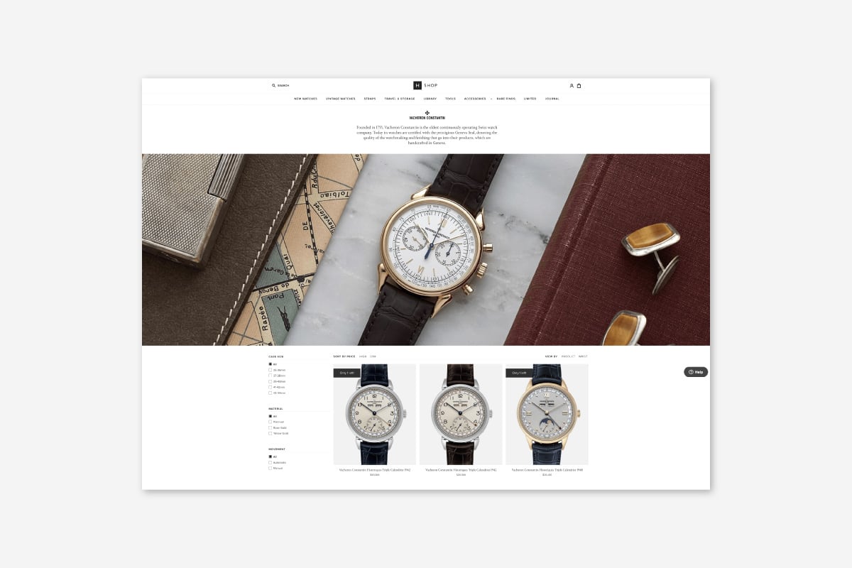 Luxe Digital luxury watch interview Hodinkee mechanical watches shop retail