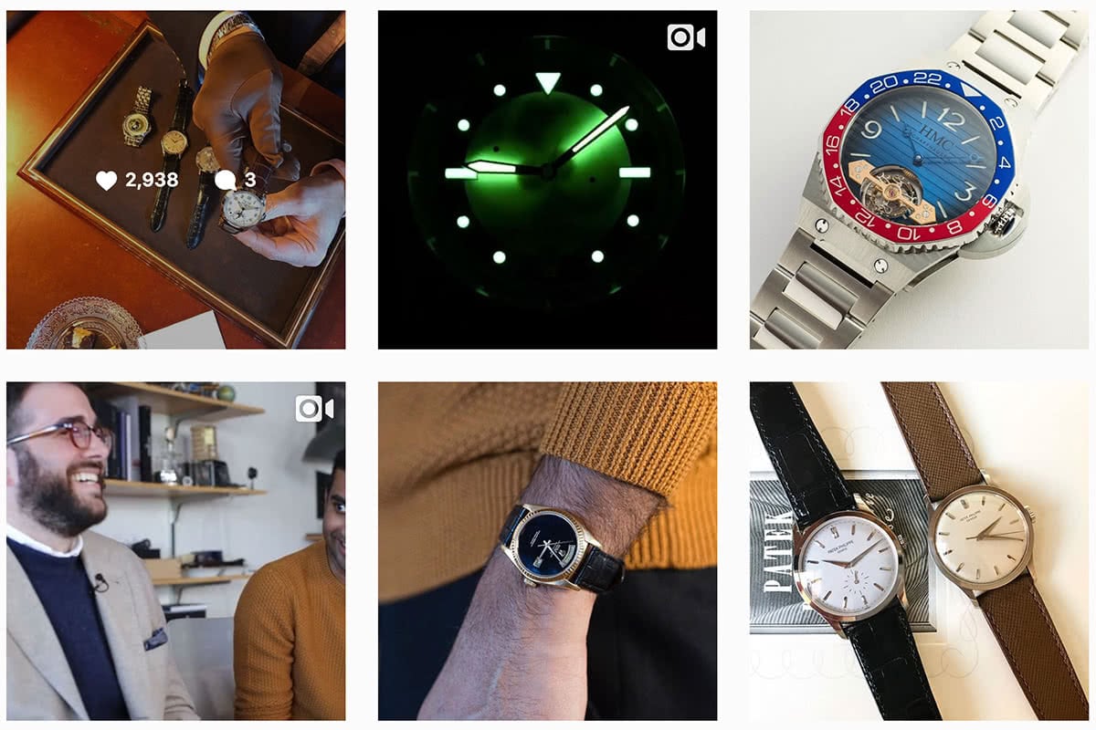 Luxe Digital luxury watch Hodinkee Instagram