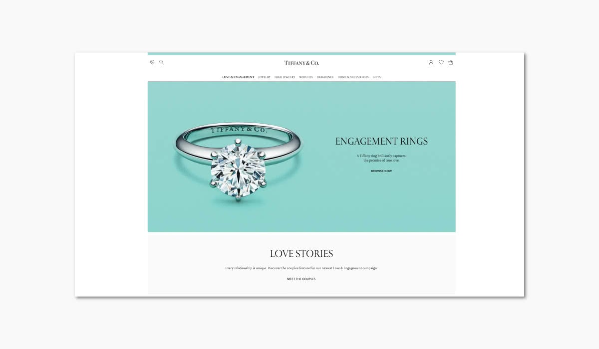 Luxe Digital online storytelling luxury brands tiffany commercial