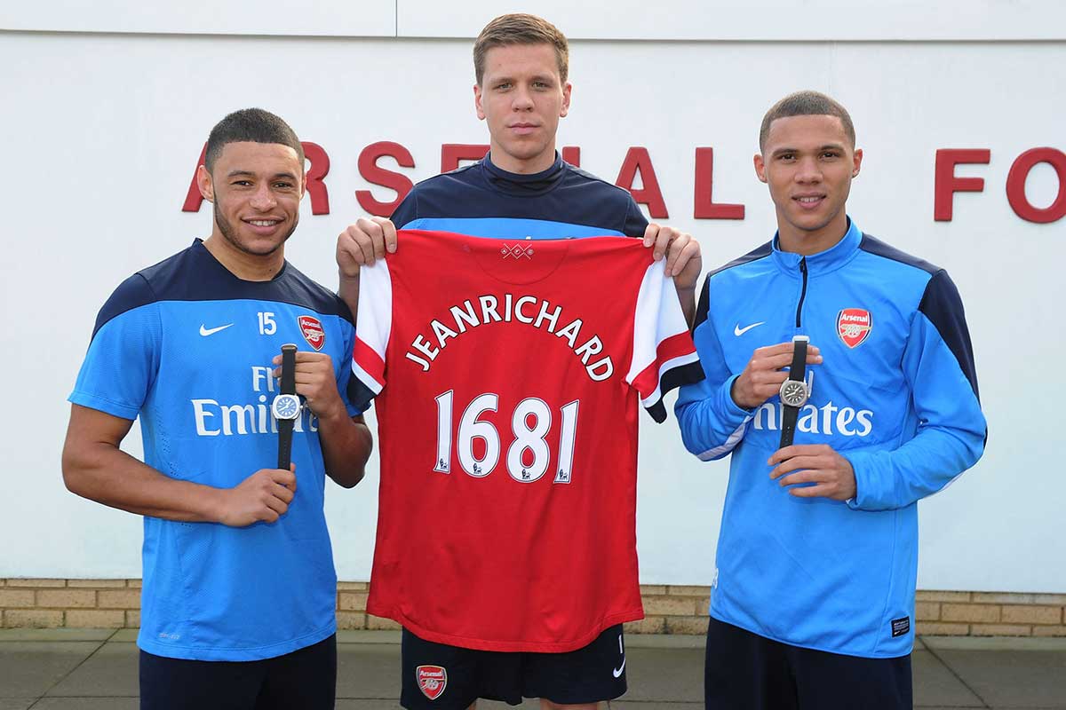 Arsenal announce JeanRichard partnership