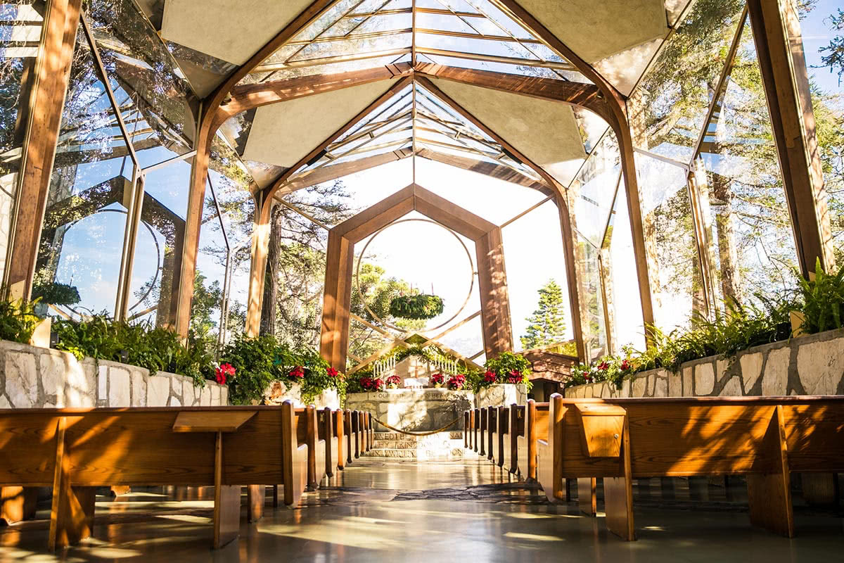 Best Wedding venues Wayfarer’s Chapel, Los Angeles - Luxe Digital