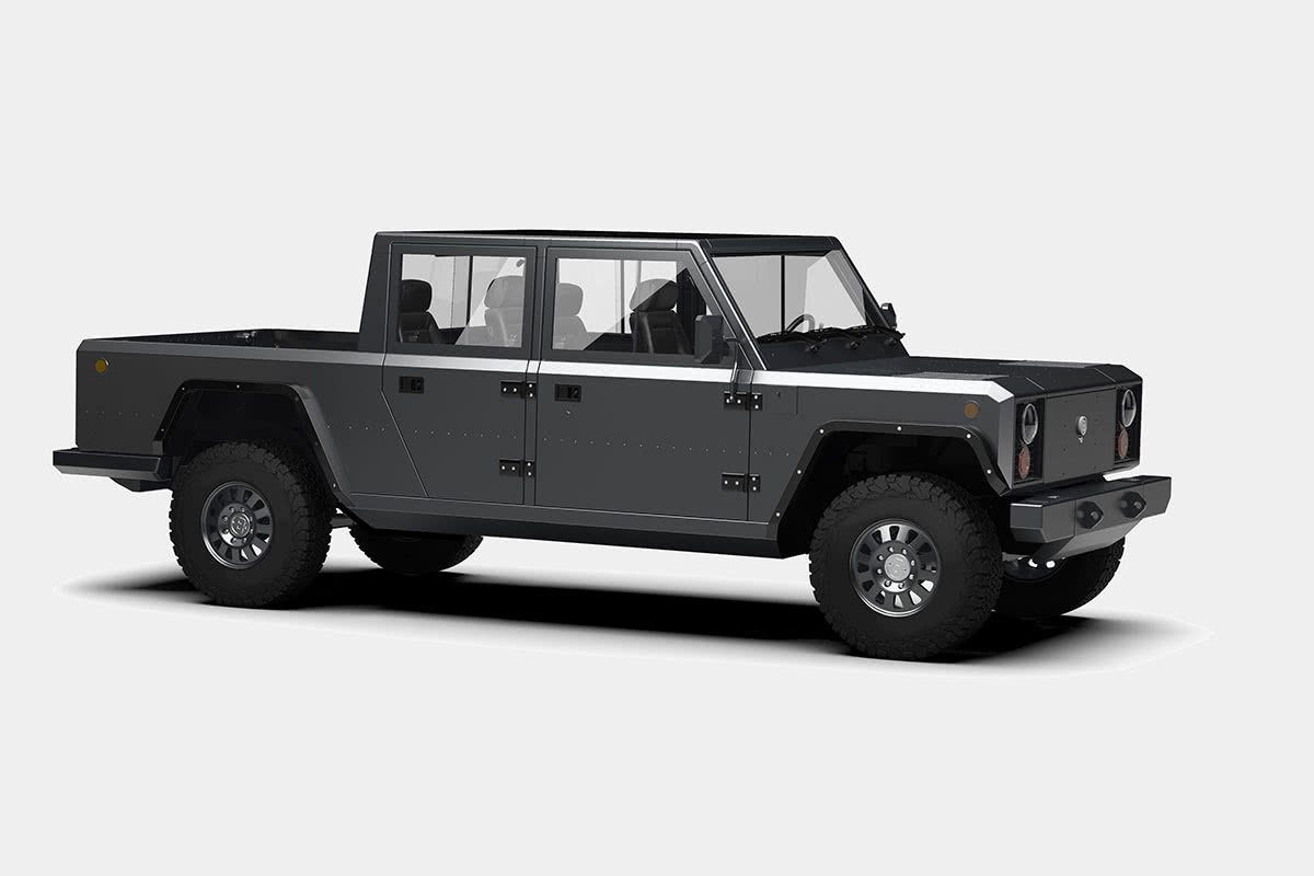 B2 electric pickup truck Bollinger luxury cars - Luxe Digital