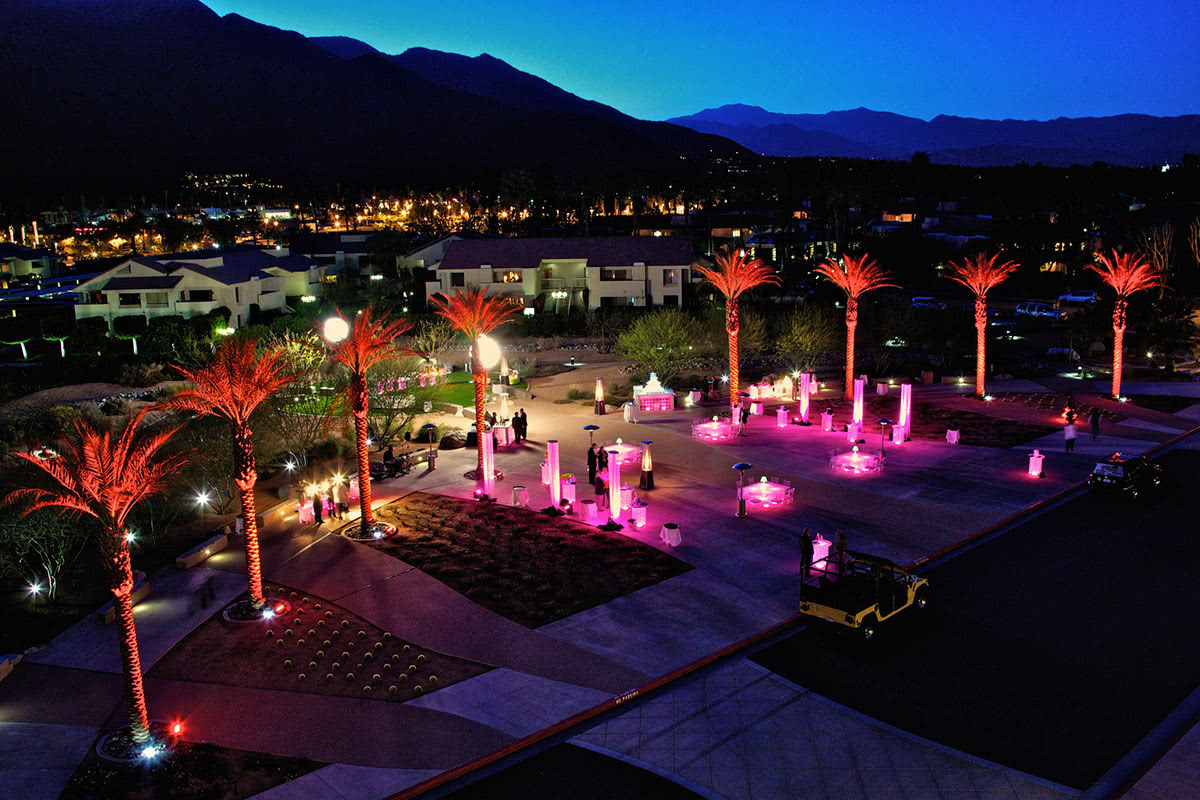 Palm Springs Convention Centre outside events space