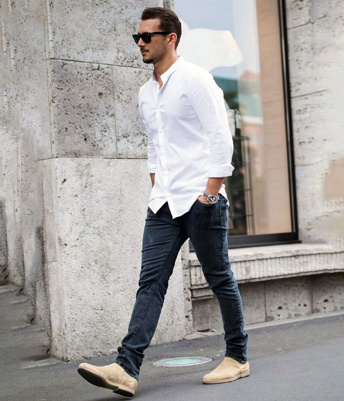 casual look for men