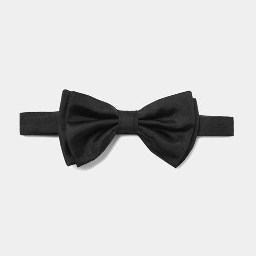 WHITE SILK SELF TIE BOW TIE be James Bond for a night Quality not cheap rubbish 
