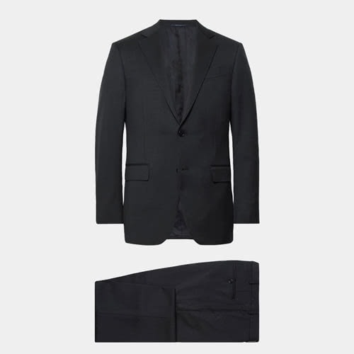 gray suit cocktail attire