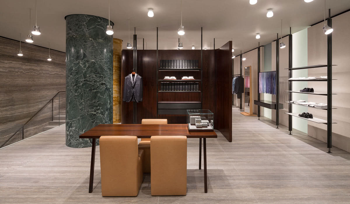 men style guide Brioni store luxury - Luxe Digital