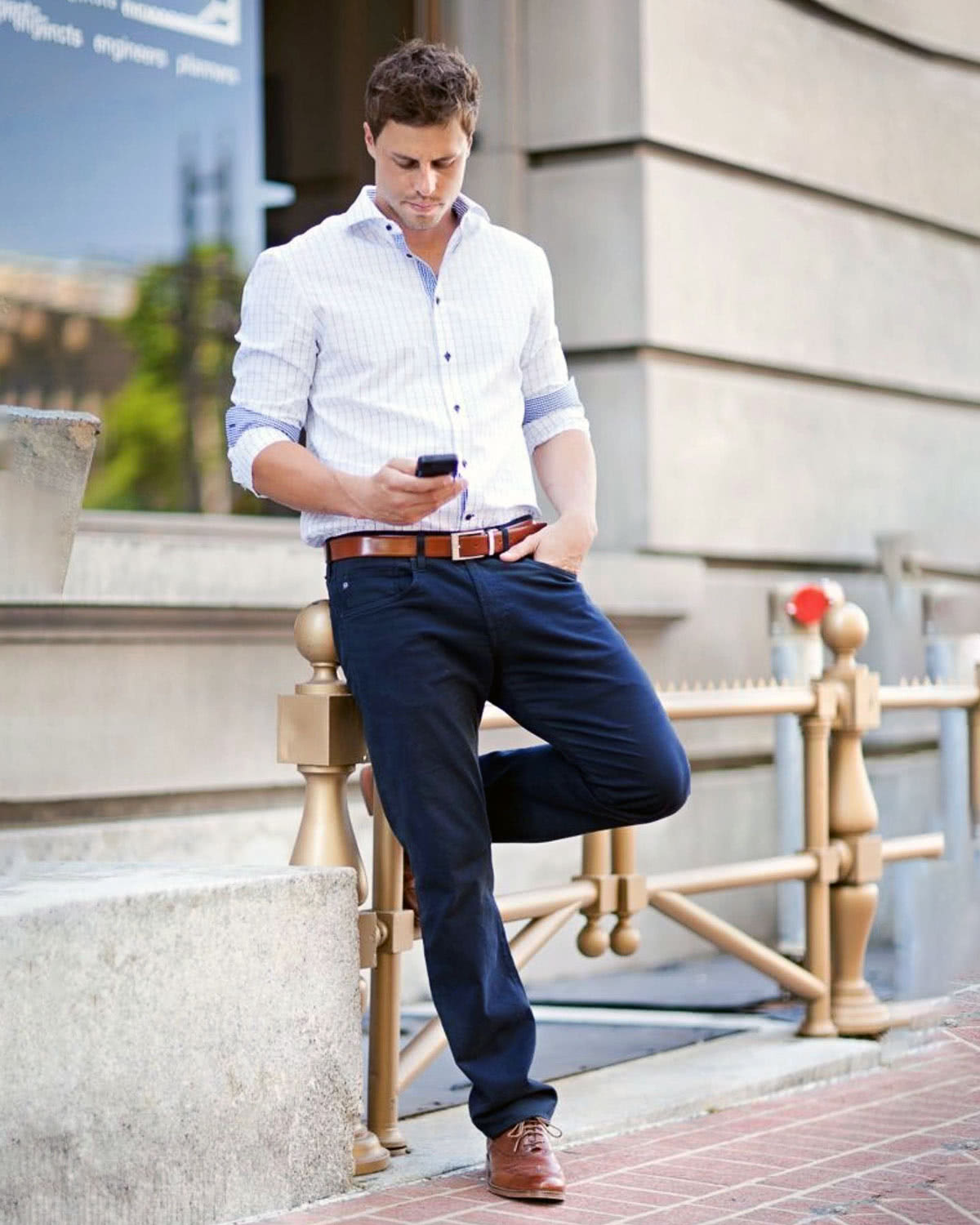 smart casual dressing for man