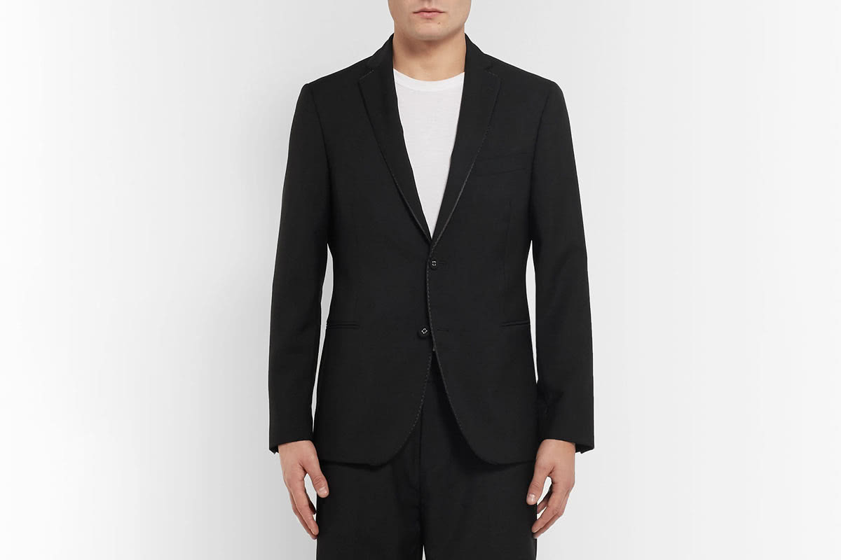 Business casual outlet men black