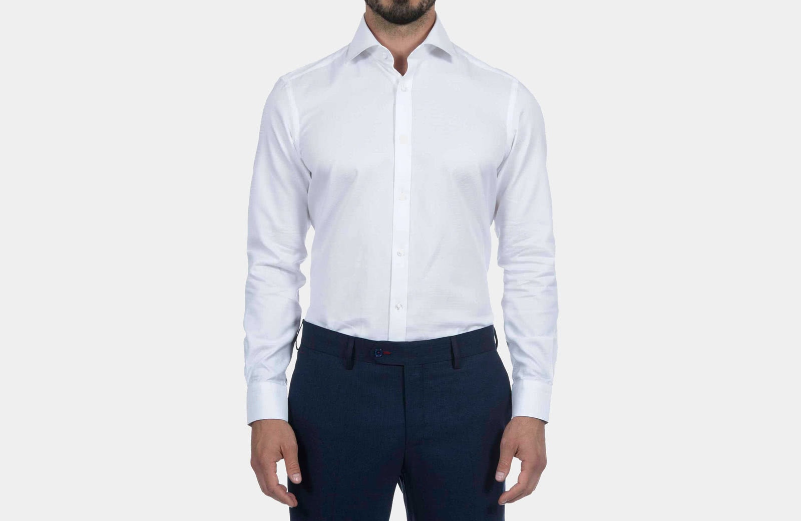 Robert Graham best men summer dress shirt white - Luxe Digital