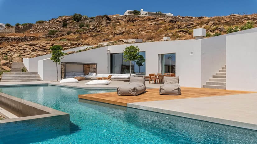 luxury villa groovy agios stefanos mykonos greece kinglike luxe digital