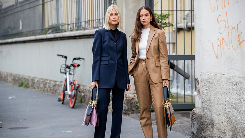 ankle boots with business suit