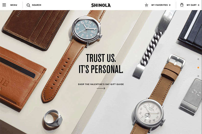 best digital native luxury dtc brands shinola luxe digital