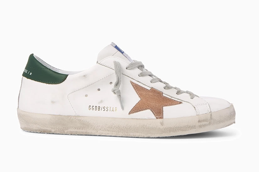 Golden Goose superstar distressed leather fashion men sneakers - Luxe Digital