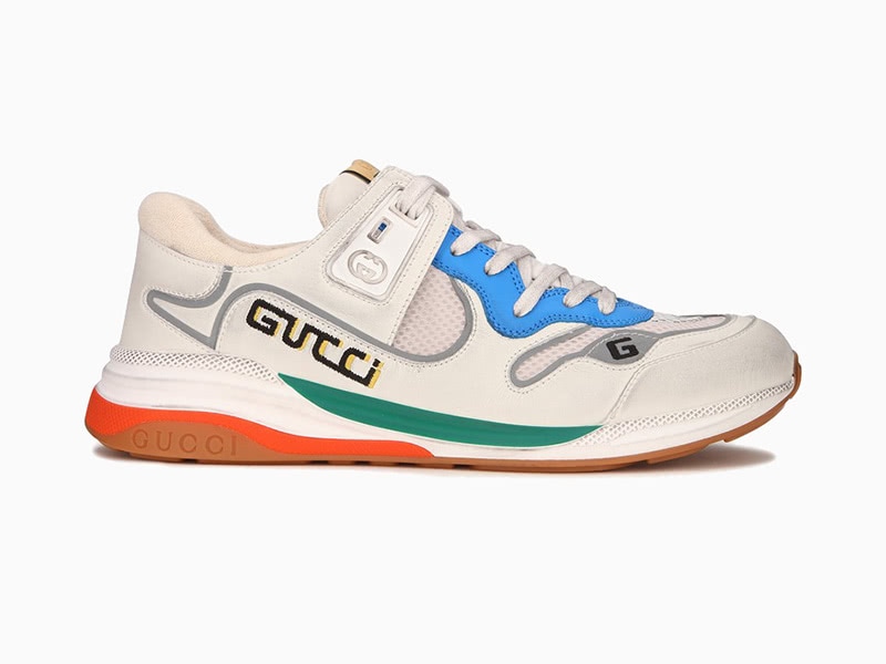 Gucci white ultrapace men dad sneakers - Luxe Digital