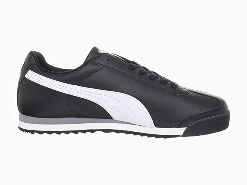 Puma Roma Black and White men sneakers - Luxe Digital