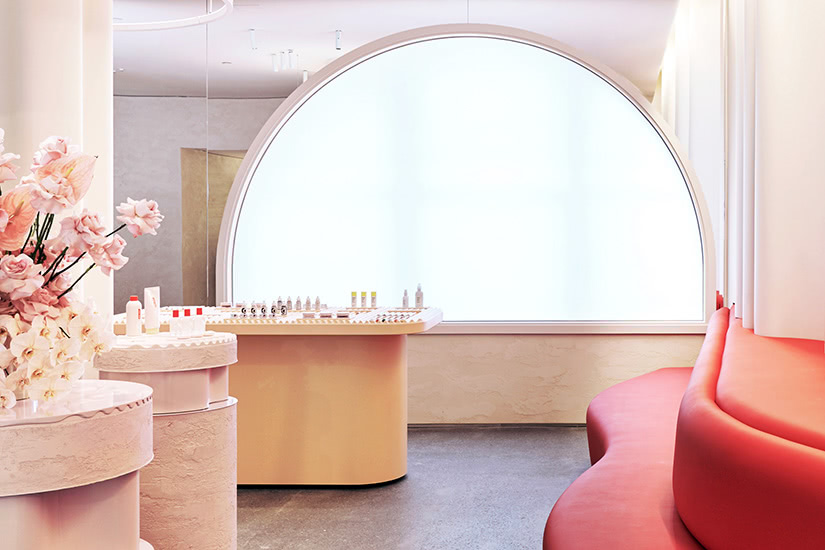 Glossier flagship New York DTC why digital native luxury brands open physical retail stores - Luxe Digital