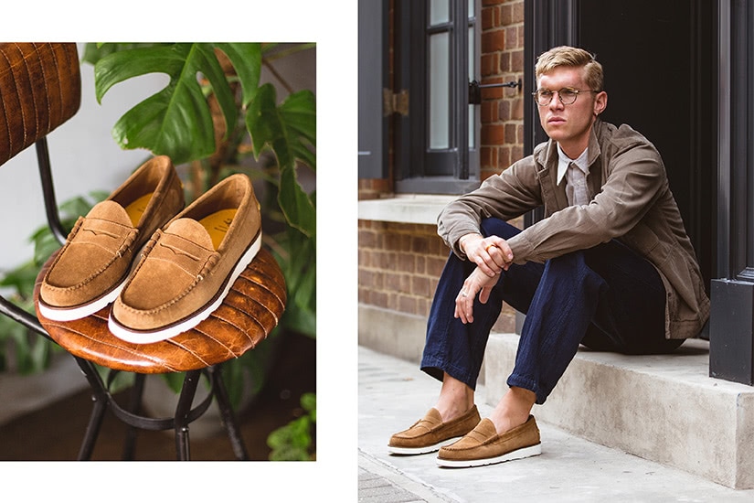 mens modern loafers