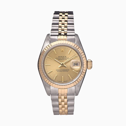 best luxury brands rolex women oyster perpetual datejust gold - Luxe Digital