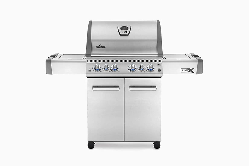 meilleur barbecue au gaz naturel napoleon grills premium-Luxe Digital