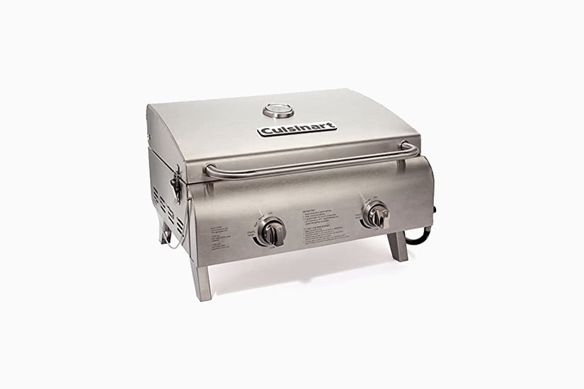 a legjobb grill barbecue kis méret Alatt 200 cuisinart CGG - 306 premium-Luxe digitális