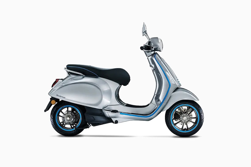 best electric motorcycles vespa elettrica - Luxe Digital