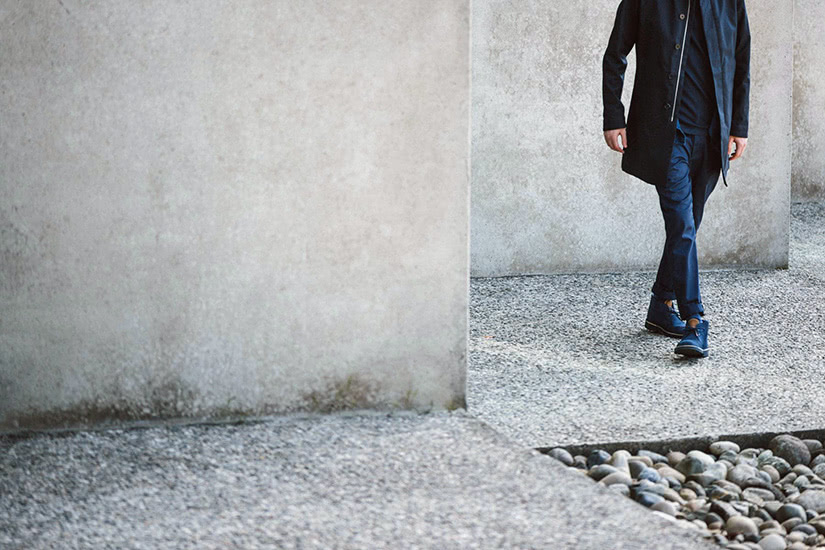 dark grey desert boots