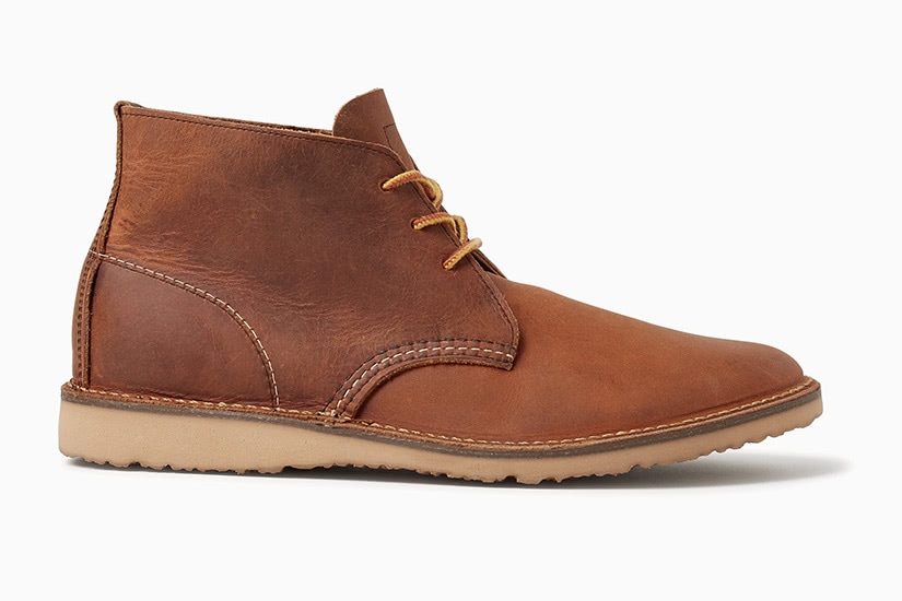 best desert boots men chukka eye-catching red wing shoes - Luxe Digital