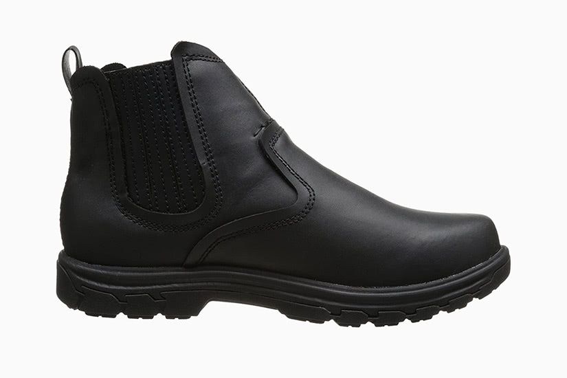 skechers men's pull on boots