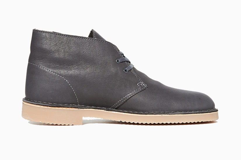 clarks mens leather boots