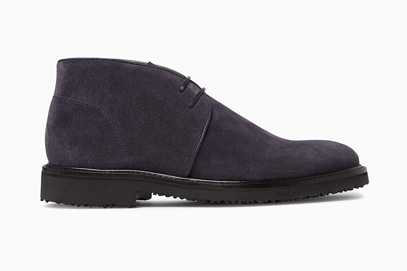 dark grey desert boots