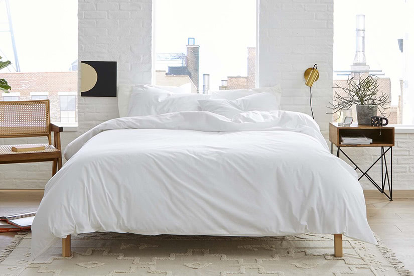 melhores lençóis de cama de luxo percale clássico Brooklinen - Luxe Digital