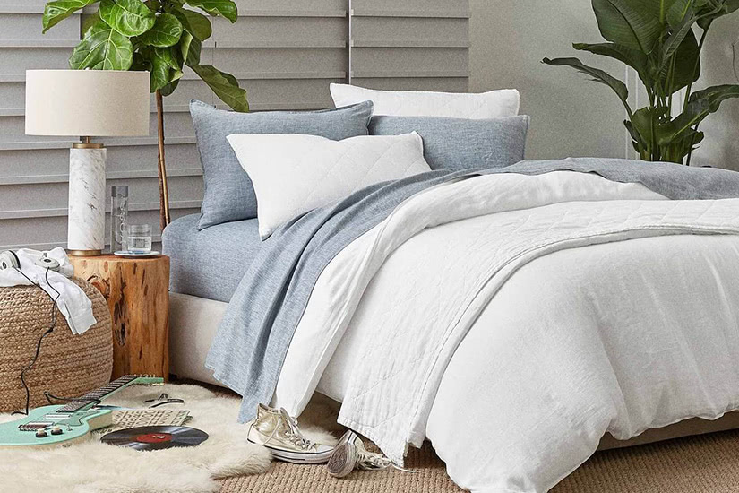 les meilleurs draps de lit de luxe brooklinen core linen - Luxe Digital