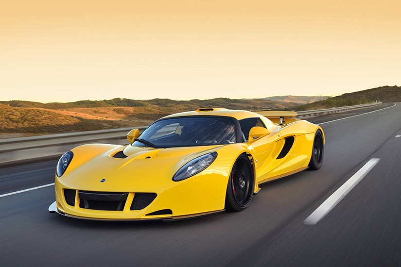 fastest cars in the world Hennessey Venom - Luxe Digital