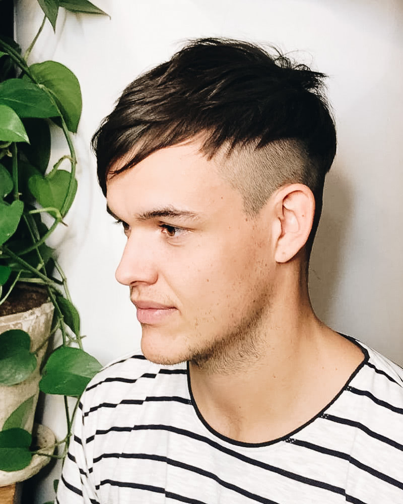 best short haircuts men disconnected undercut - Luxe Digital