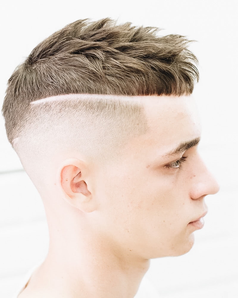 best short haircuts men hard line undercut - Luxe Digital
