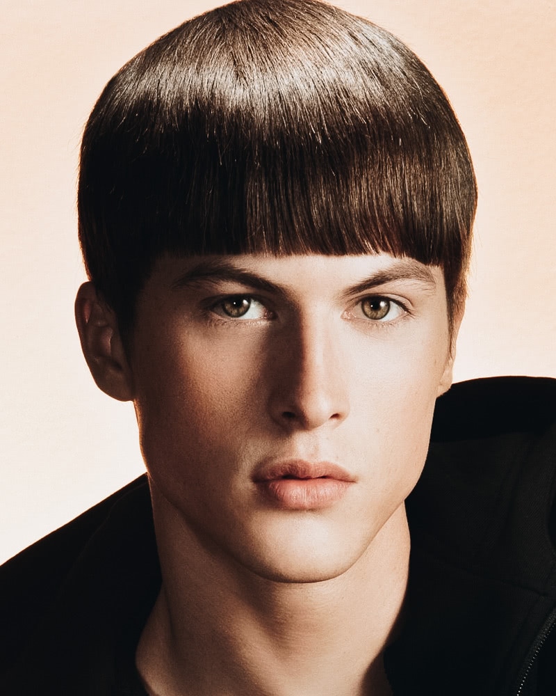 best short haircuts men modern bowl cut - Luxe Digital