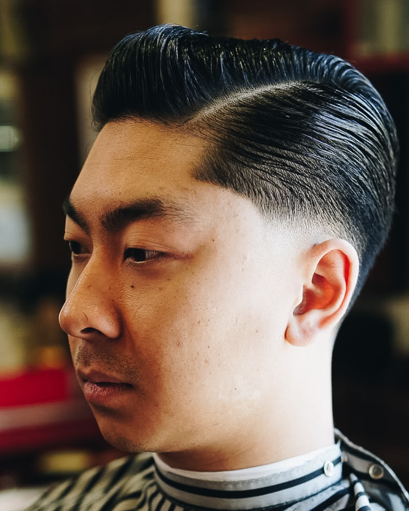 best short haircuts men structured quiff undercut sides - Luxe Digital