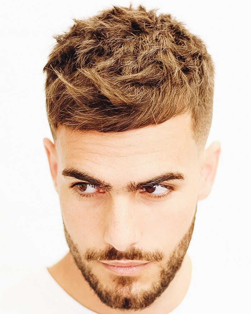 best short haircuts men textured crop - Luxe Digital