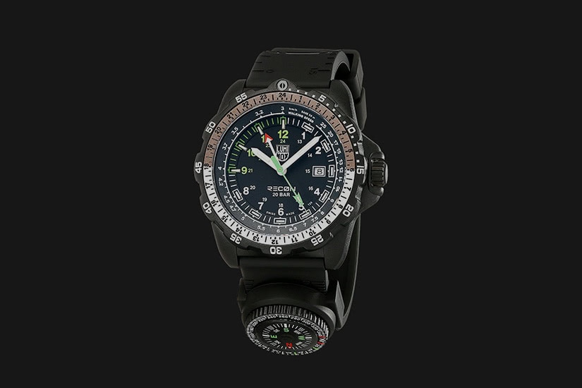 tactical watch with compass