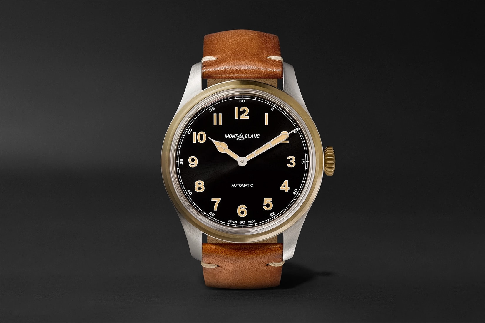 best pilot watch montblanc 1858 automatic - Luxe Digital