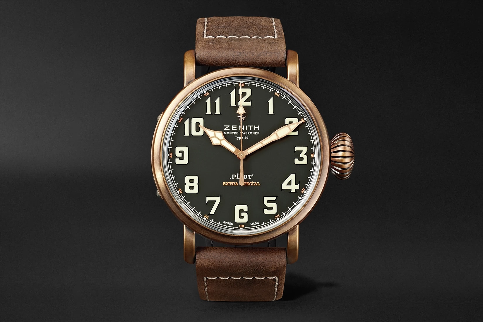 best pilot watch zenith type 20 - Luxe Digital