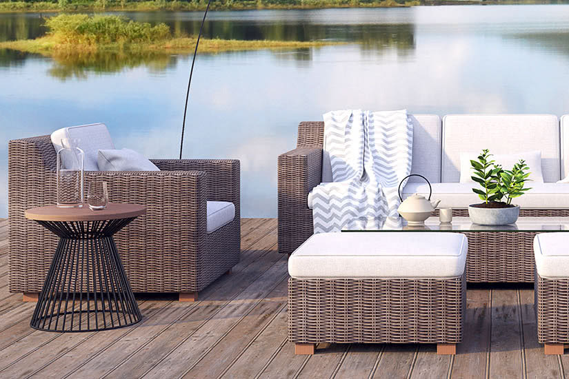 China Contemporary Outdoor Garden Balcony Deck Balcony Sets Rattan Wicker  Luxury Table Chair Furnitu, wholesale Garden Furniture Sets on  TopChinaSupplier.com