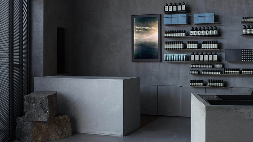 online luxury beauty retail aesop store melbourne - Luxe Digital