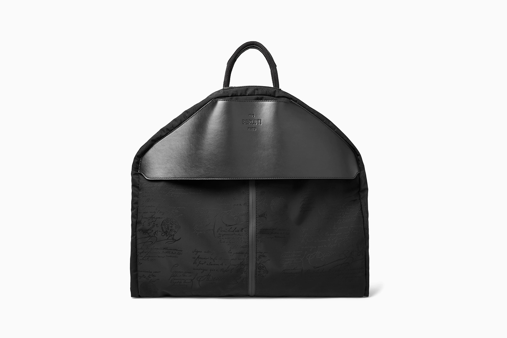 Luxury Leather Garment Bag